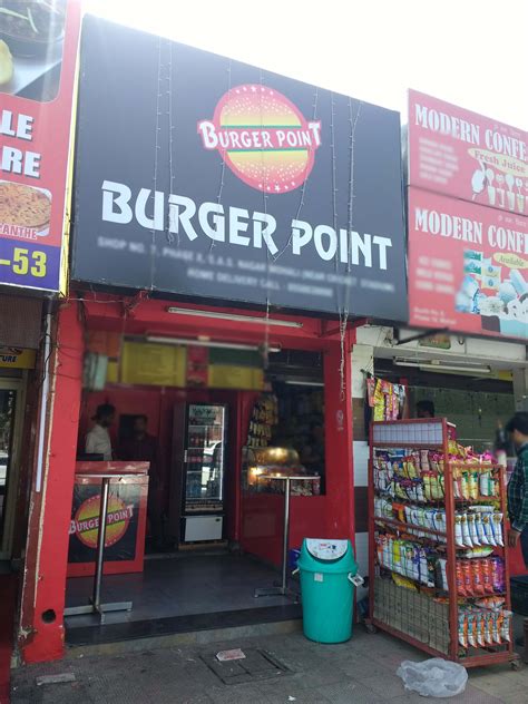 Burger point - Burger Point. - 0. Dining Ratings. 4.1. 142. Delivery Ratings. Finger Food, Fast Food. Thuraipakkam, Chennai. Direction. Bookmark. Share. Overview. Order Online. Reviews. …